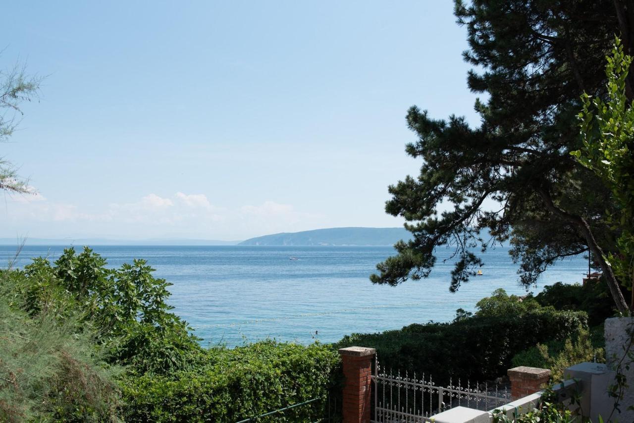 Beachfront Apartment Rosa Del Mar Jardin Mošćenička Draga 외부 사진